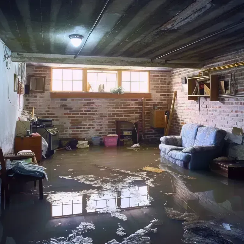 Flooded Basement Cleanup in Deerfield, NH